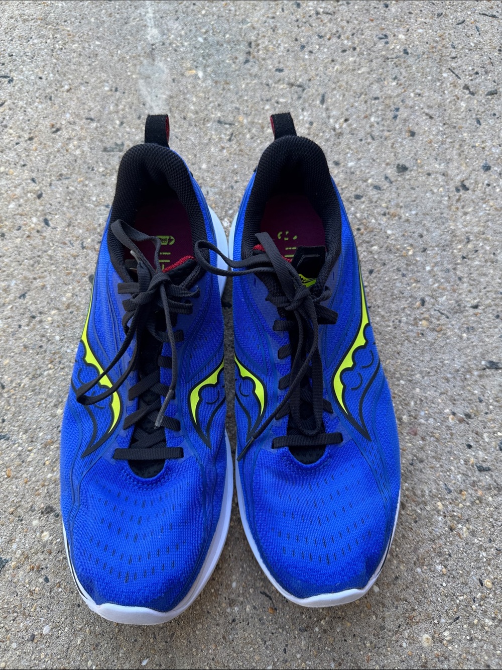 Saucony Kinvara 13 Blue Raz and Black
